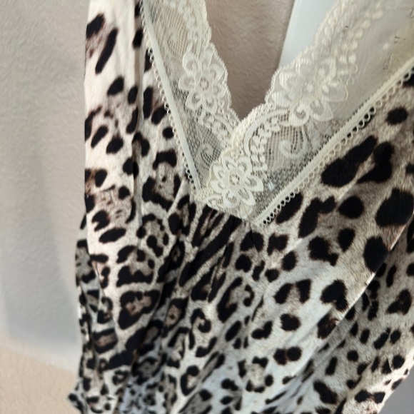 CHEETAH laced tank top - Picture 3 of 7